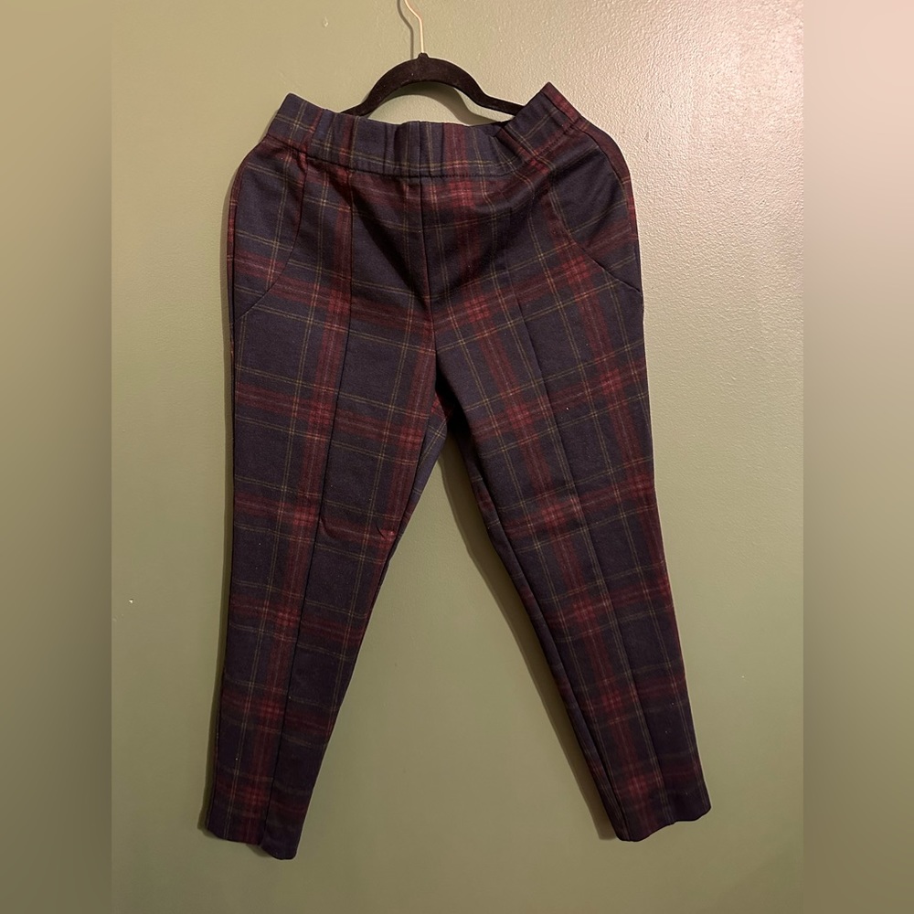 Plaid dress slacks. Size large.
